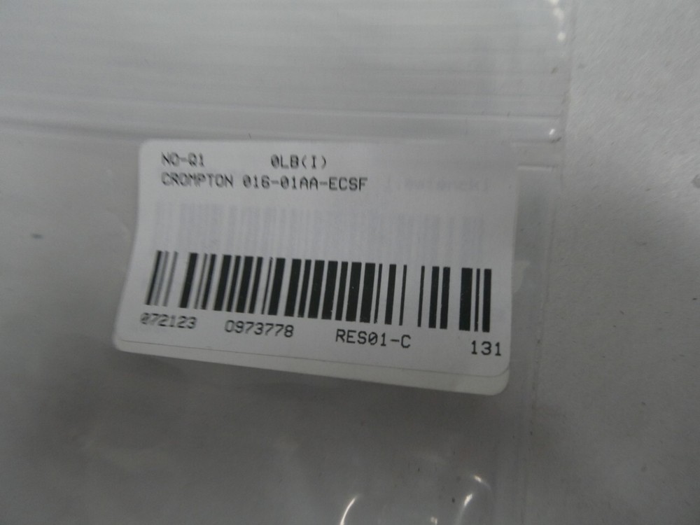 Crompton 016-01AA-ECSF Ammeter 0-600a Amp