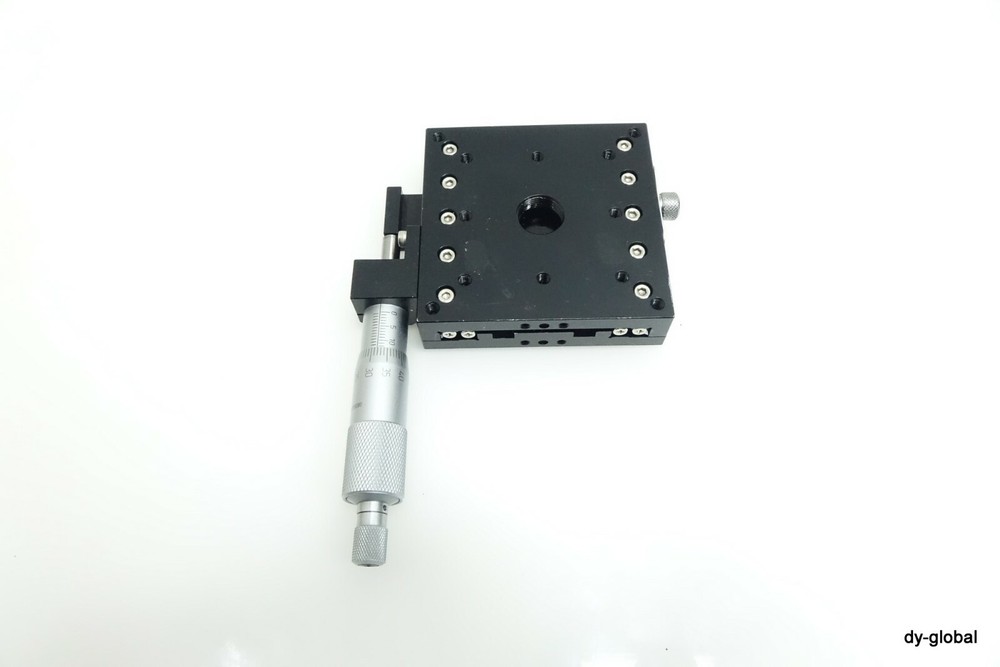 X Axis Micrometer Stage MID Optical positioner +/-13mm stroke 80X80X20 #6