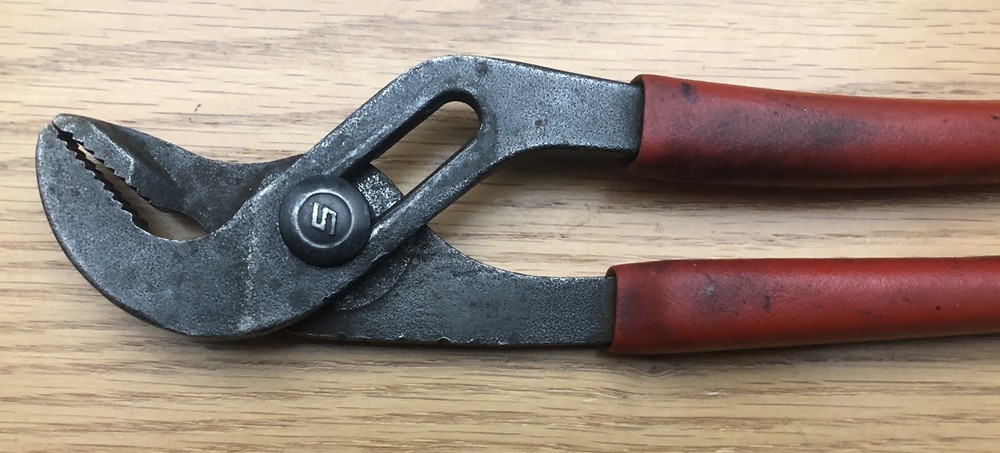 Snap-On Tools 91ACP 9" Adjustable Joint Interlocking Channel Pliers USA