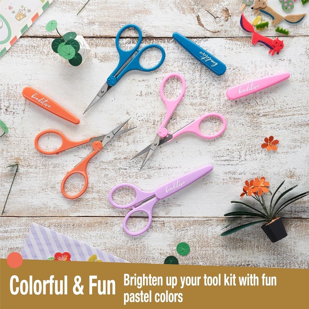 High Precision Detail Scissors Set 2-Pc Sharp, Fine Tips | Paper Cutting, Scrapb