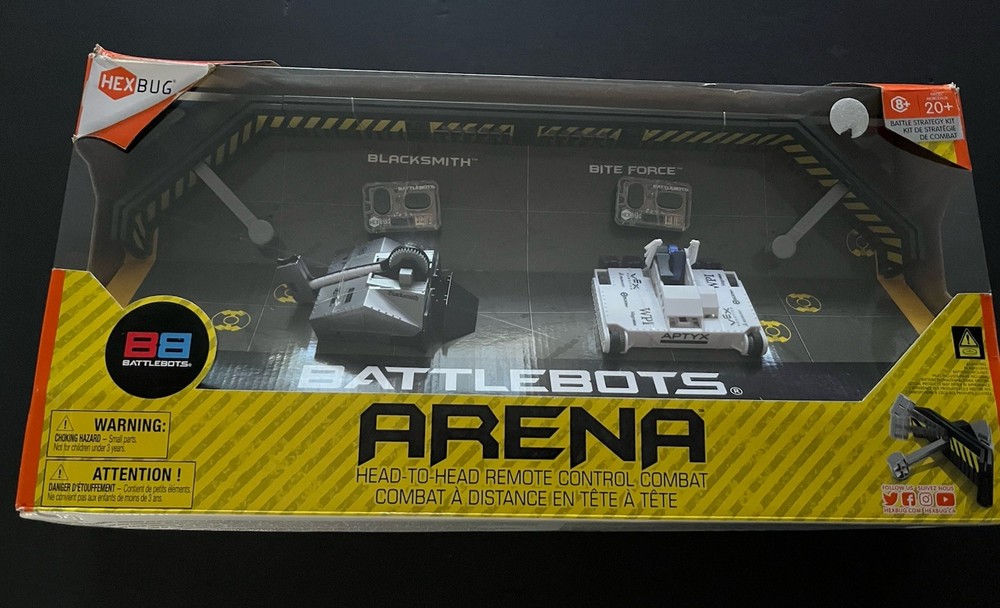 Hexbug Battlebots Arena | Bite Force and Blacksmith