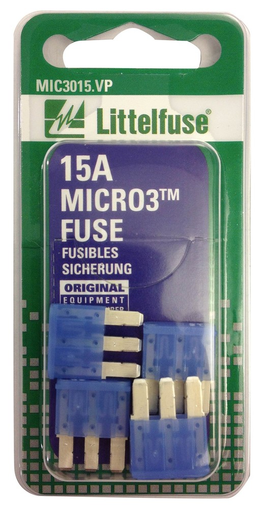 Littelfuse MIC3015.VP Micro3 15a Fuse