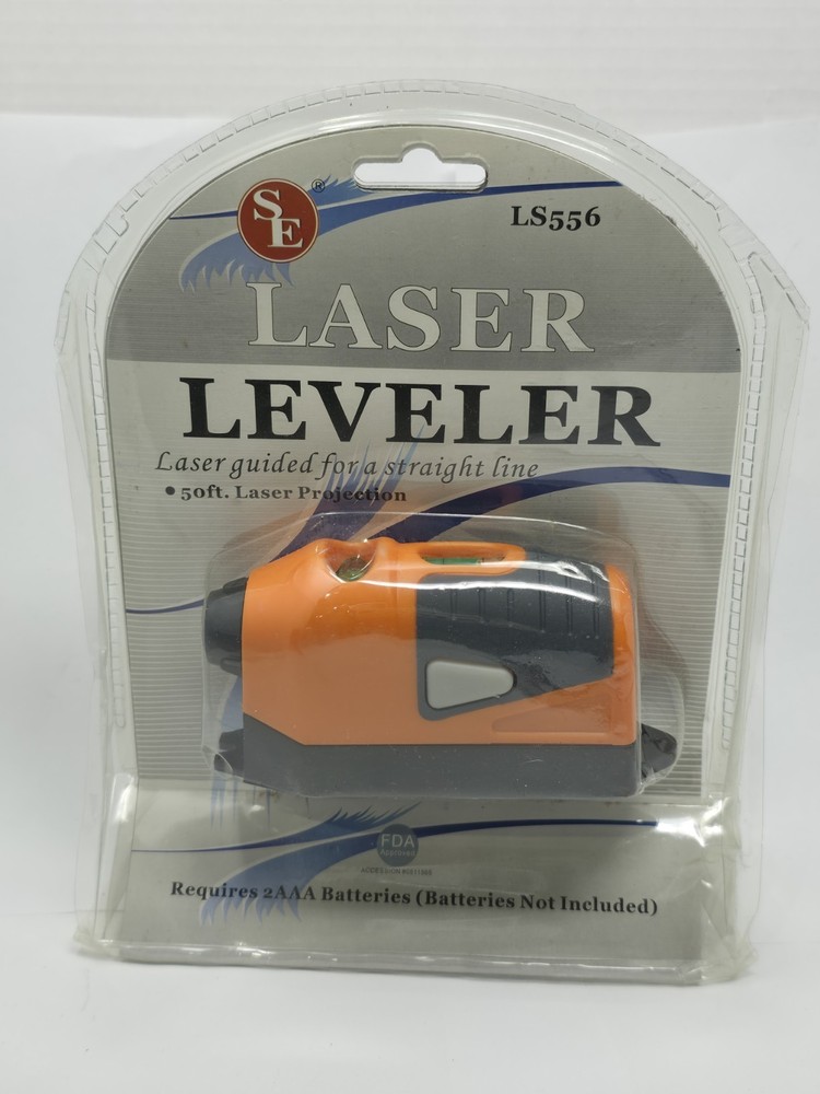 SE MULTI Purpose LASER LEVELER TOOL BUILT IN BUBBLE LEVELS #LS556