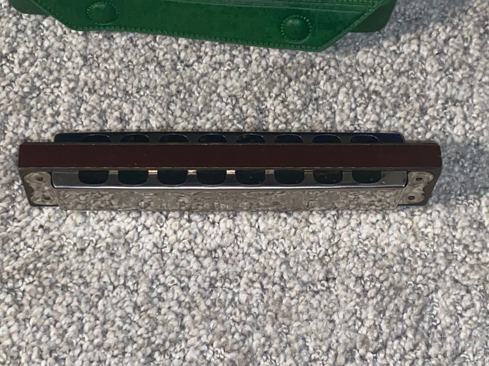 Vintage M. Hohner Echo HARMONICA #2309 - with case