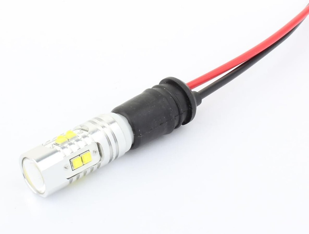 4-Pack T10 LED Pre-Wired Bulb Sockets - Durable, Heat Resistant & Versatile