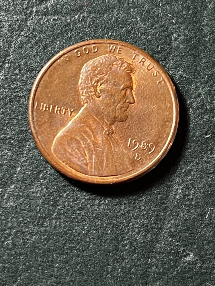 1989-D Lincoln Cent DDO Error “1989”