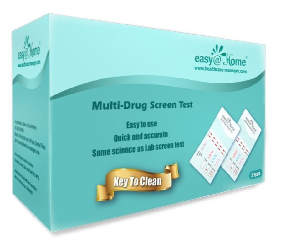 Easy@Home Multidrug Testing Kits 10 Panel I