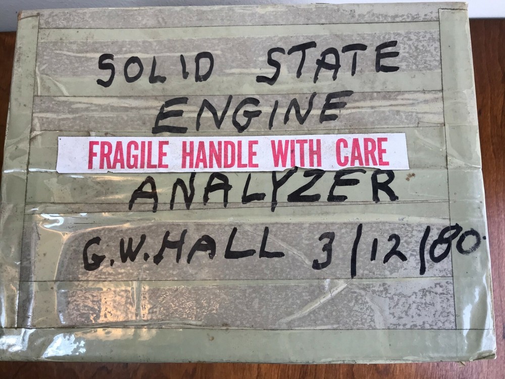 Vintage Solid State Engine Analyzer 4-6 Cylinder Model 666