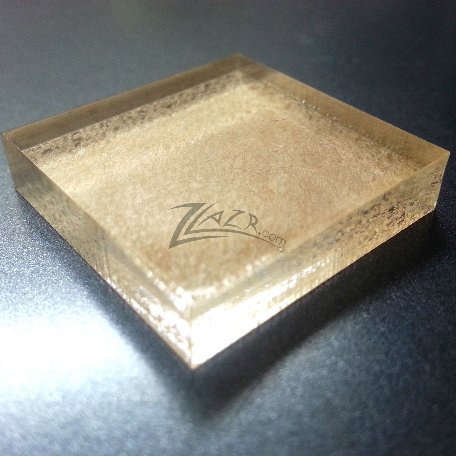 (25) 1.25" x 1/4" CLEAR Acrylic Squares Gem Mineral Display Base Tiles Stand