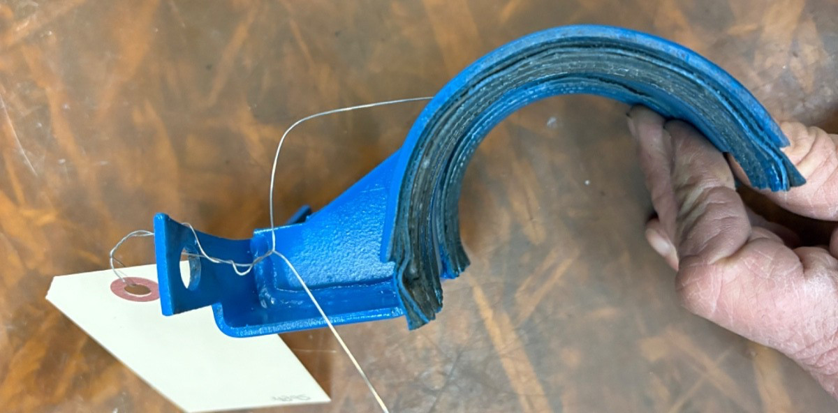 PERKINS 4.108 MARINE 4CYL ENGINE MOUNT FOR HEAT EXCHANGER