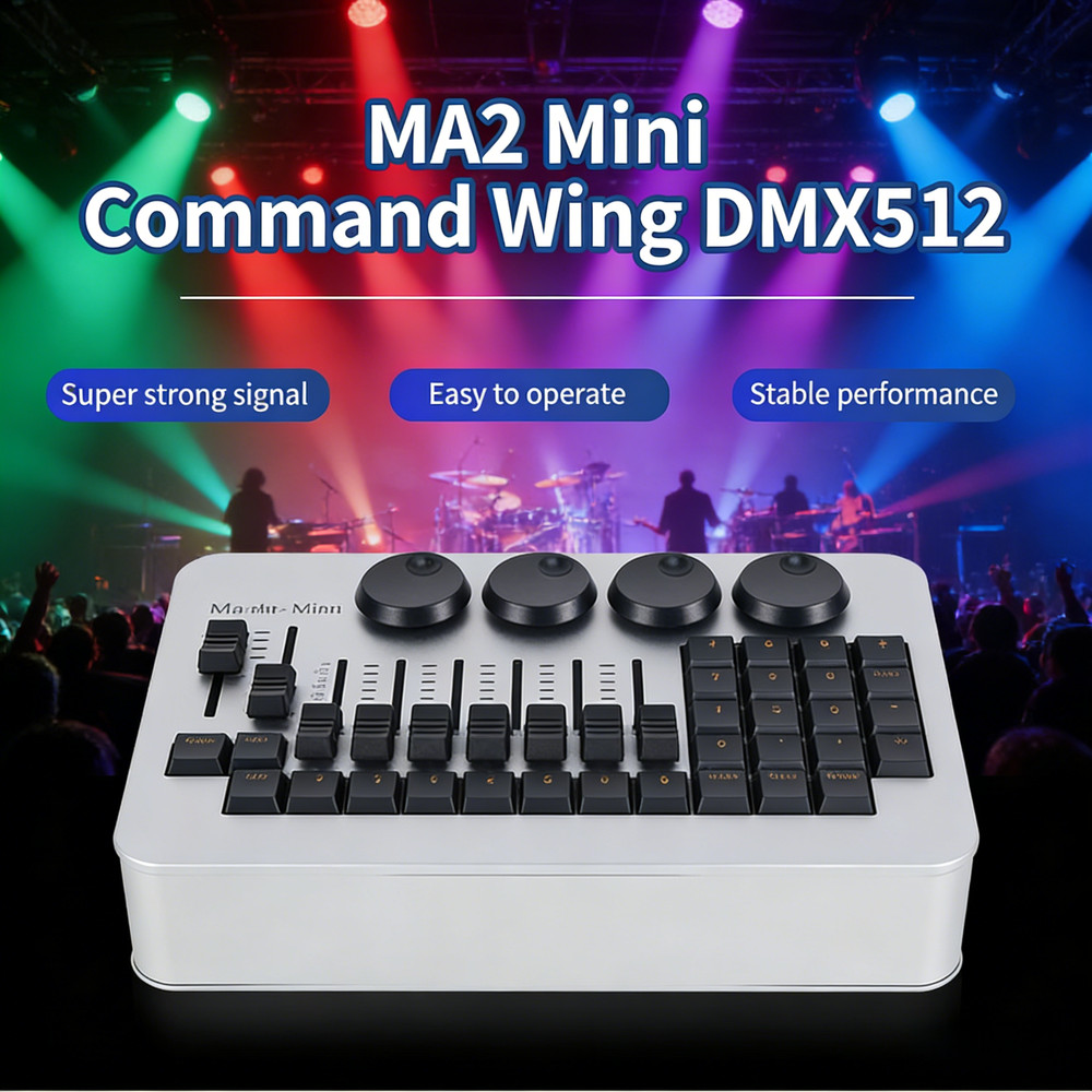 DJ Light Console Command Wing Mini Console dmx512 Stage Lighting Controller