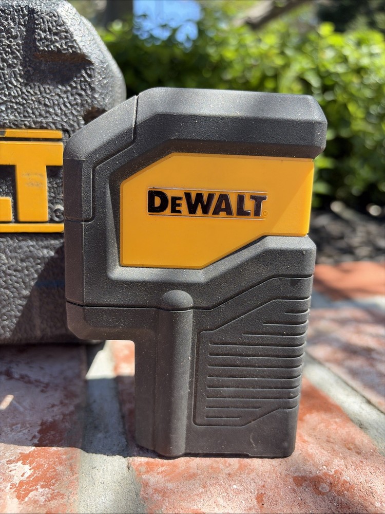 DEWALT DW08301 Red Self-Leveling 3-Spot Laser Level With Hard Shell Case