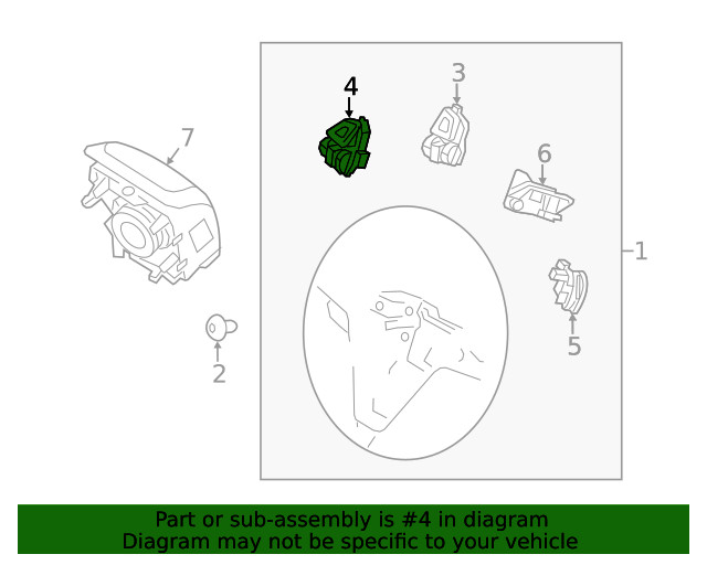 Genuine Ford Switch BT4Z-9C888-AB