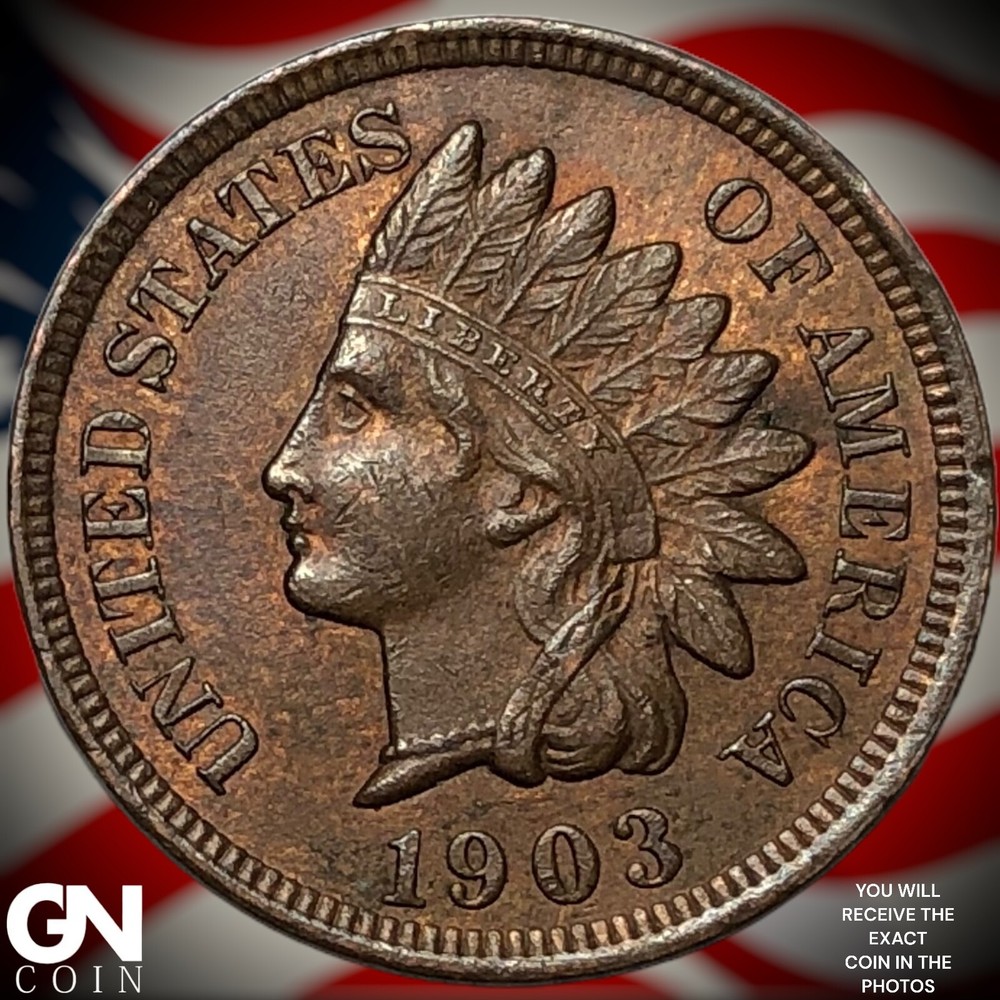 1903 Indian Head Cent Penny Y4280
