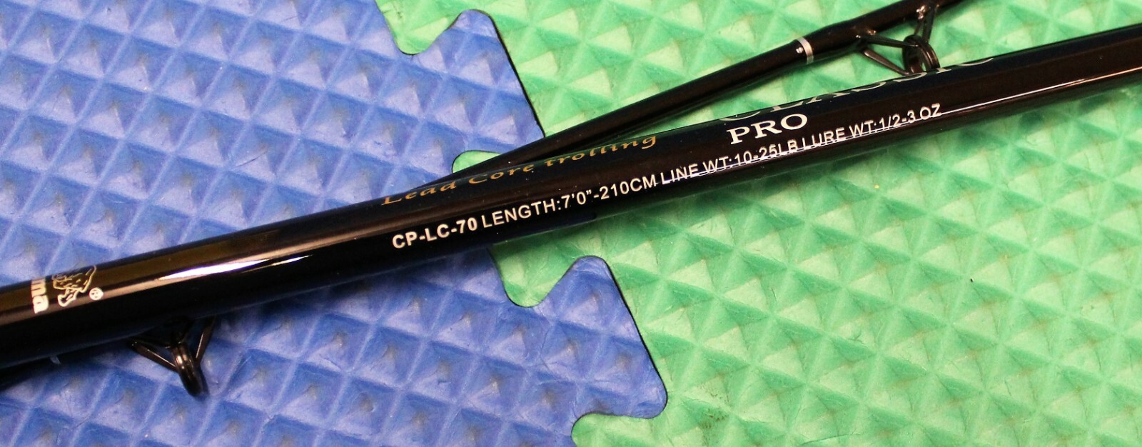 Okuma 7' 0" Line Counter Trolling Black Combo CP-LC-70 / MA20D 4 PACK!