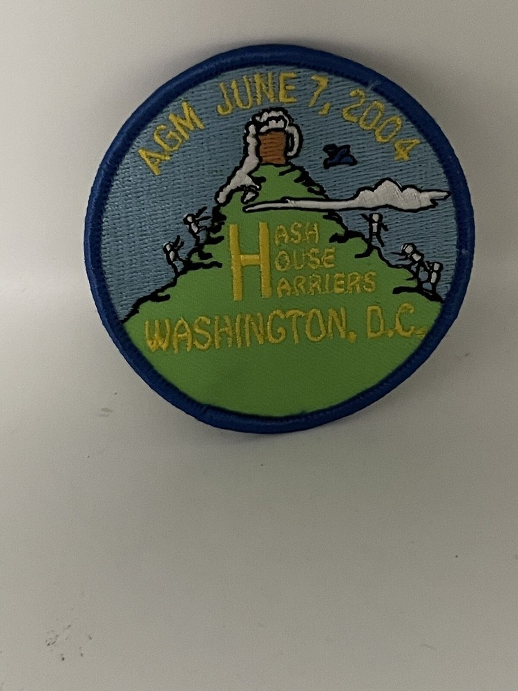 Hash House Harriers AGM June, 7 2004 Washington DC Patch 0624