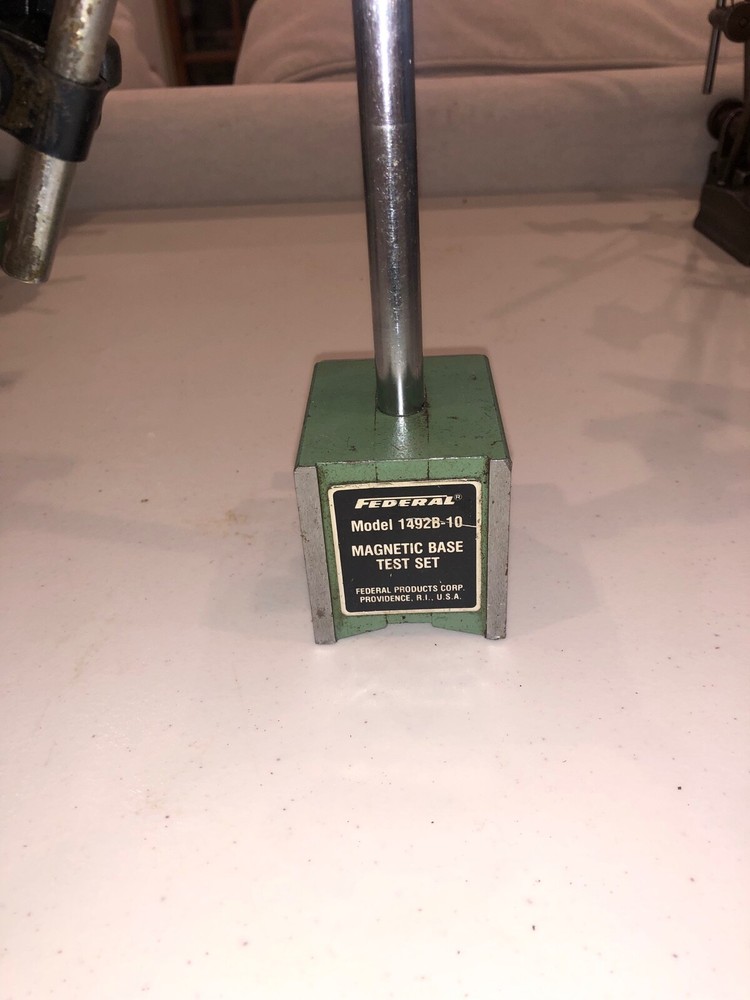 FEDERAL MAGNETIC BASE TEST TRANSFER INDICATOR STAND 1492B 10