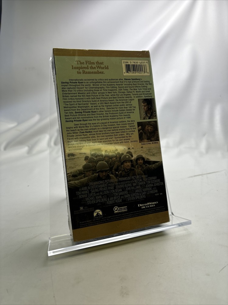Saving Private Ryan VHS - Tom Hanks