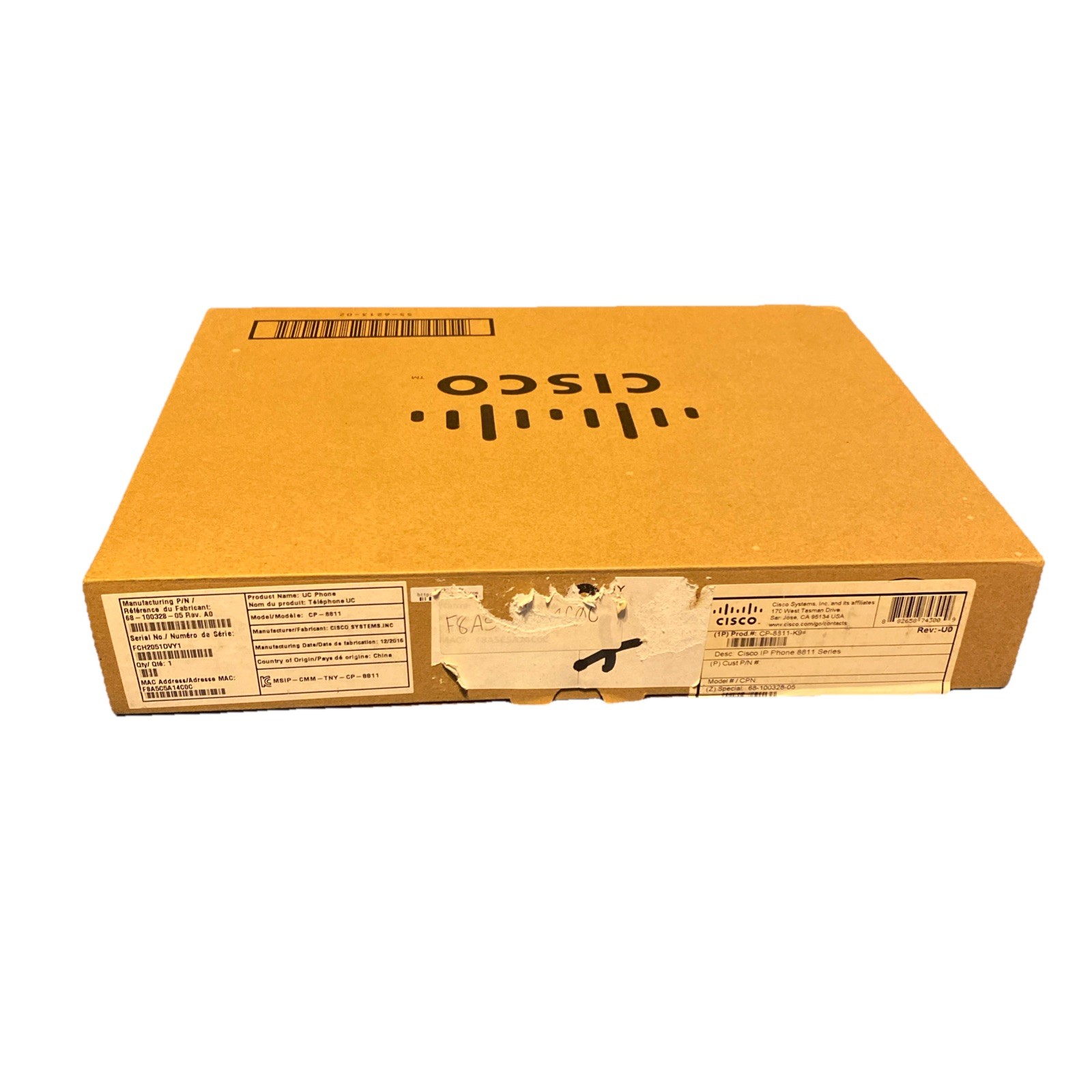 CISCO 8811 IP Phone CP-8811-K9= - Brand New