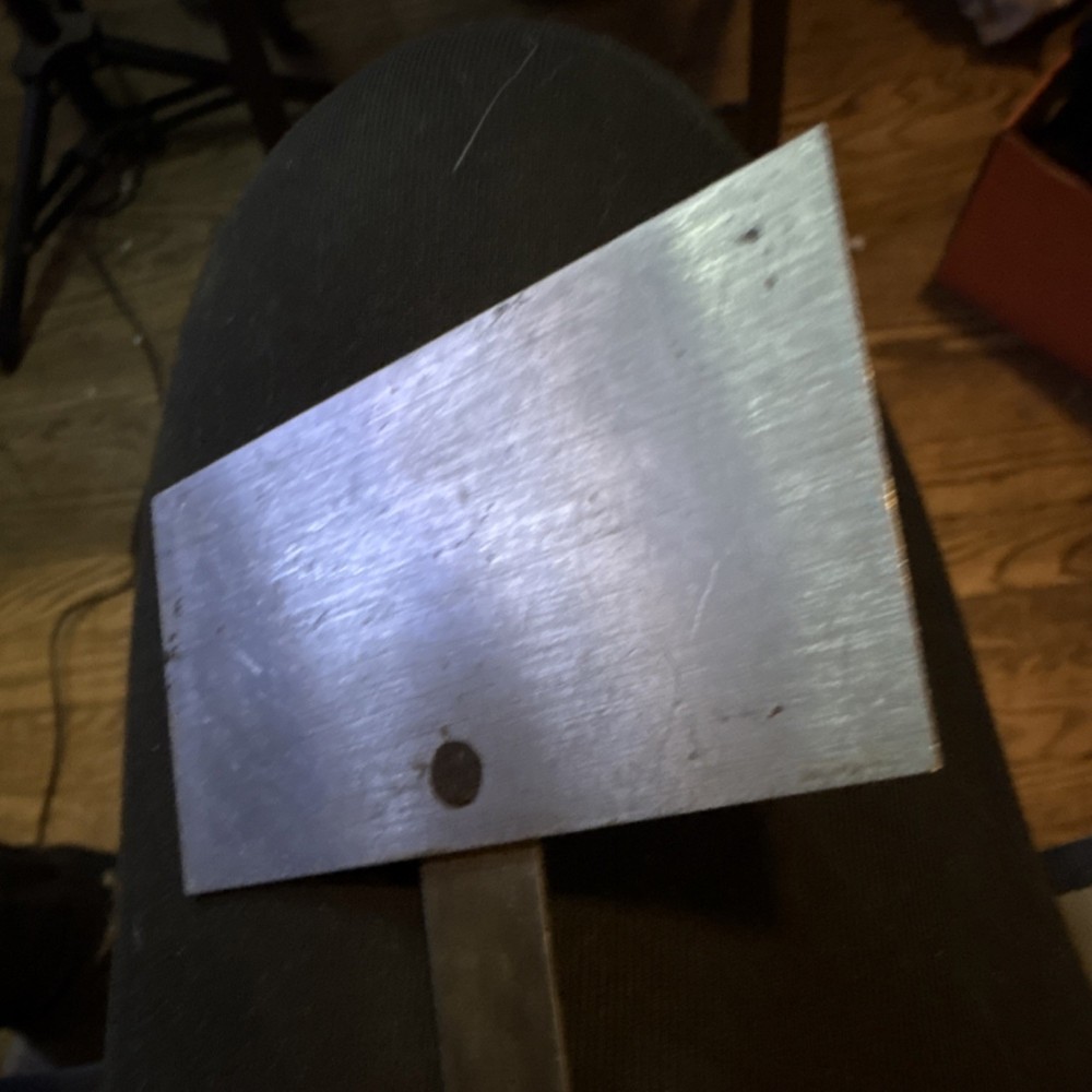 General Rectangular Head Stainless Steel Metalworking Protractor 0-180 Degrees