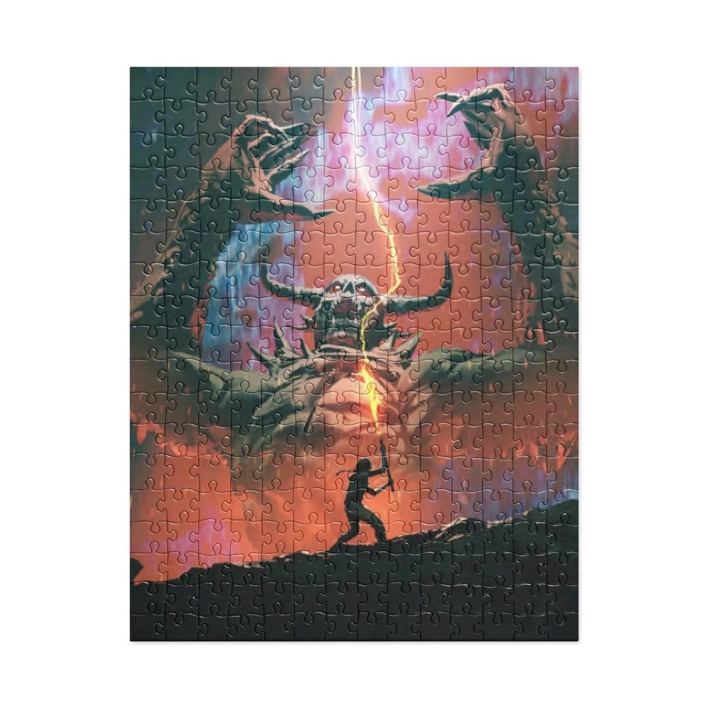 Conquer Your Demons, Sci-fi, Horror Jigsaw puzzle 252 pc