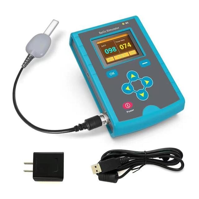 MS100 SpO2 Simulator Pulse Oximeter Accuracy Oxygen Saturation
