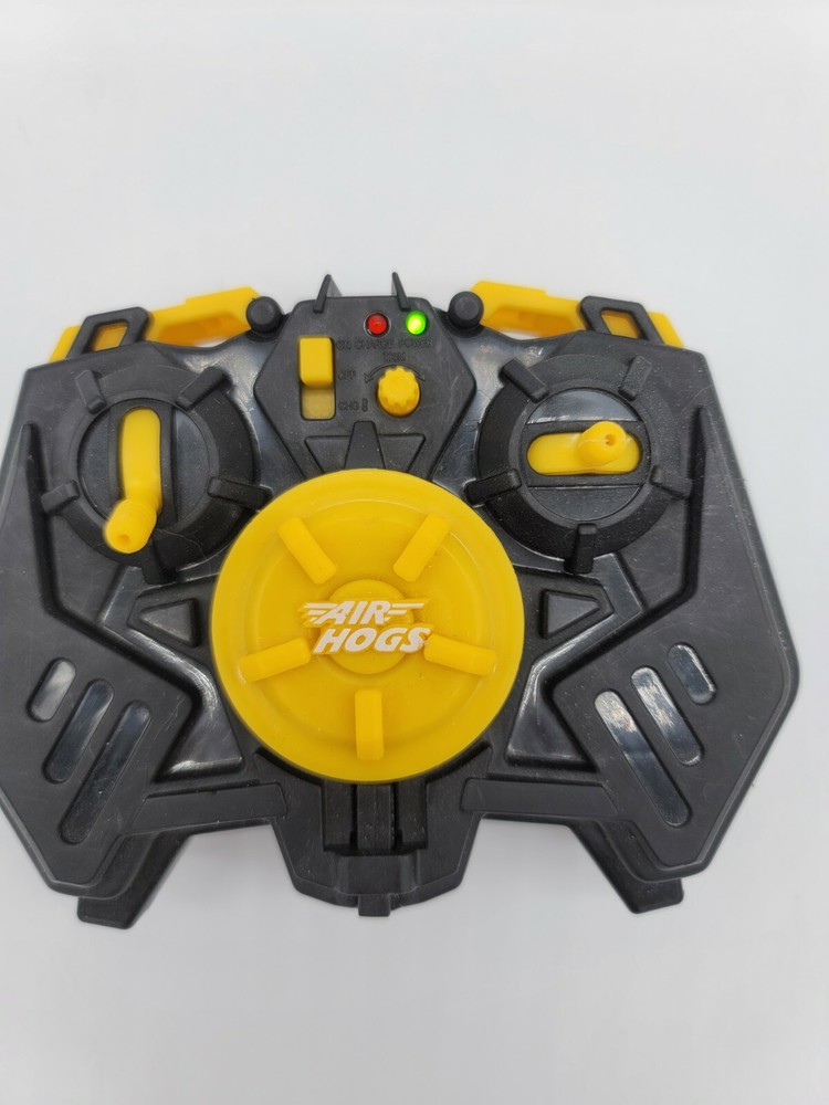 Air Hogs Remote Yellow Black Foam Discs 2012 Spinmaster W3