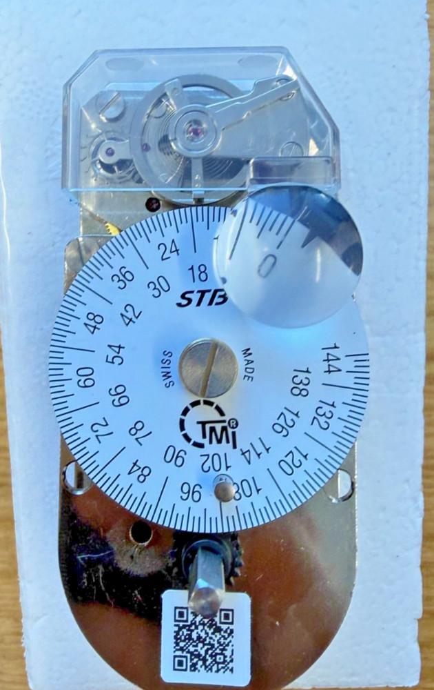 TIME MASTER LKM104Y Replacement Round Bottom Time Lock Reset Movement