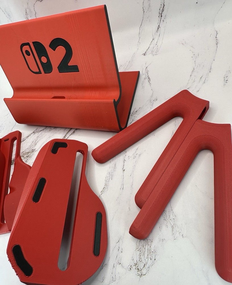 Nintendo Switch 2 Accessory Bundle L&R Mice Joy-Con Grips, Dock Stand