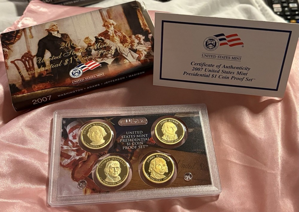 2007 United States Mint Silver Proof Set Original Box