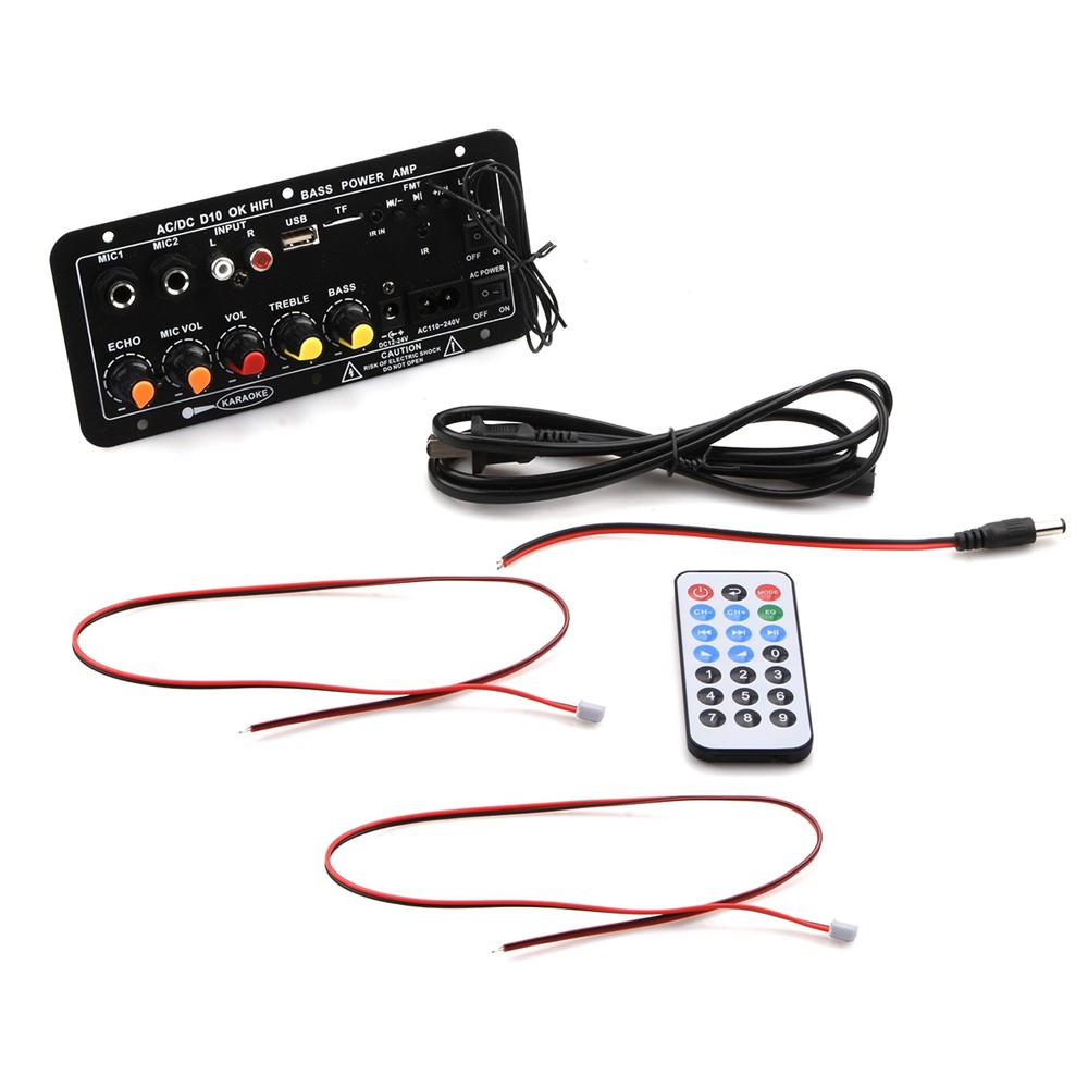 Versatile Audio Amplifier Decoder Board 5.0 TF/U MP3/WMA/WAV Audio Settings 12V