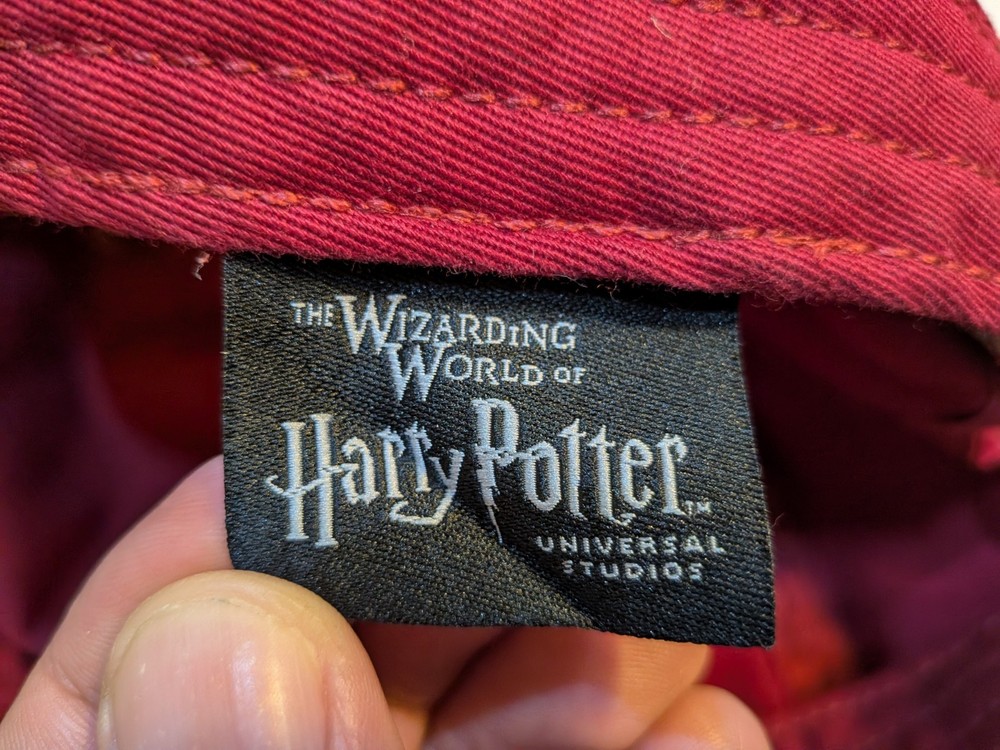 Universal Studios Harry Potter Gryffindor Team Captain Quidditch Hat Cap
