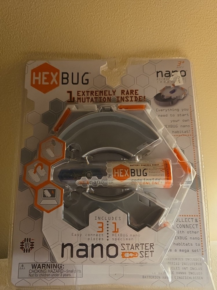 HexBug Hex Bug Nano Starter Set 1 Extremely Rare Mutation New NIB