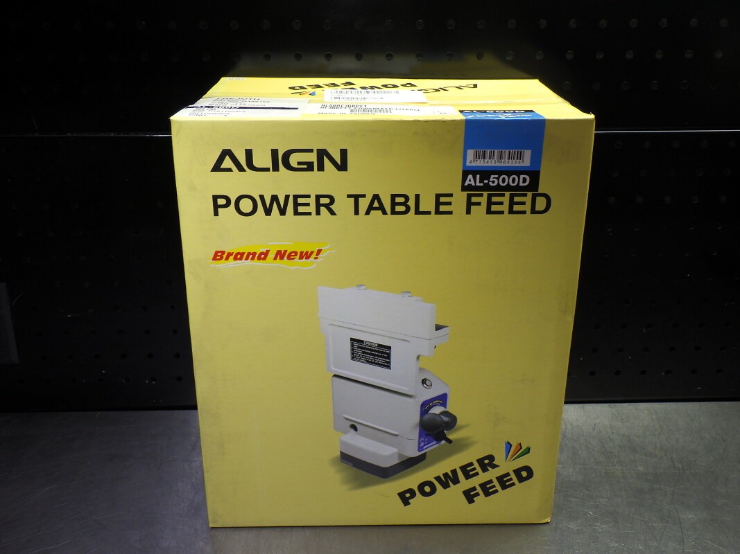 ALIGN 4-160 RPM (110V 50/60Hz) Ave. 150 (Max 650 in-lb) Power Table Feed AL-500D