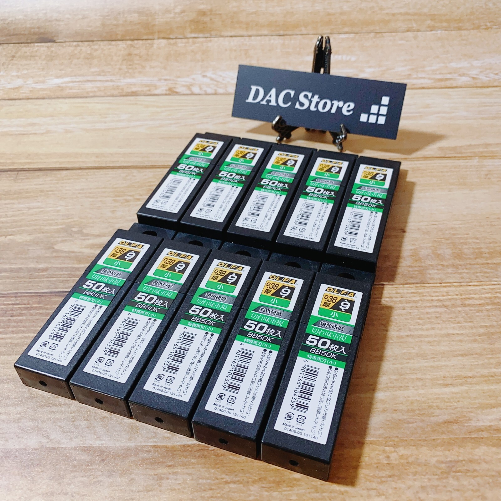 OLFA BB50K Replacement Black Blade 9mm S-type Small Sharp Cutter 50blades