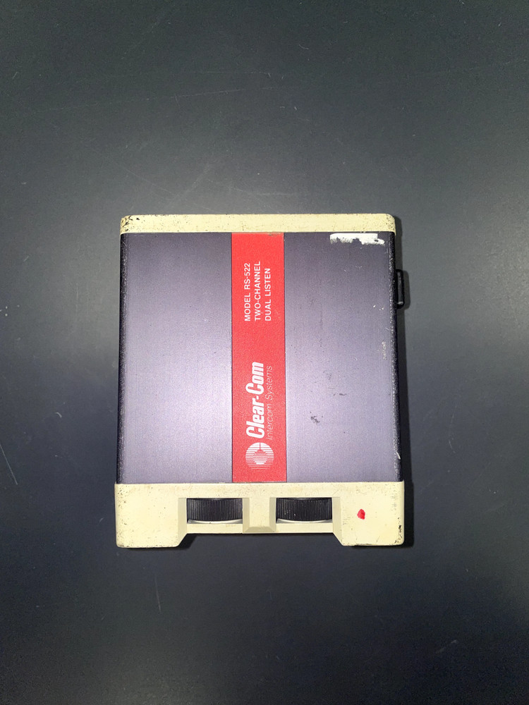 Clear-Com Intercom Systems Model 522 Two-Channel Dual Listen
