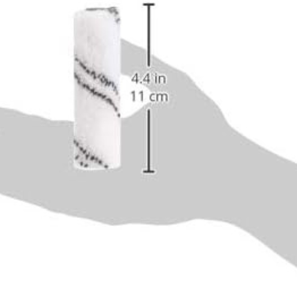 Microfiber Paint Roller Covers 4in Smooth Finish 24 Pack