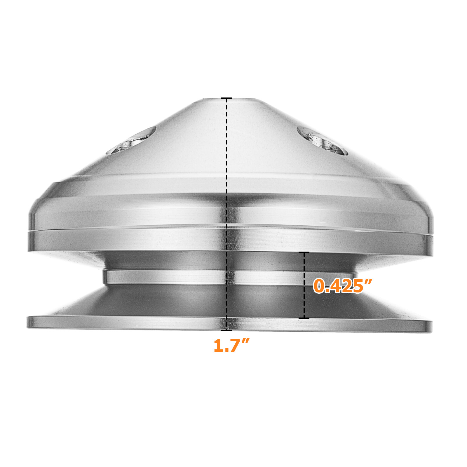 Crankshaft+Alternator+Water Pump V-Belt Pulley Kit For Small Block Ford 302 351C