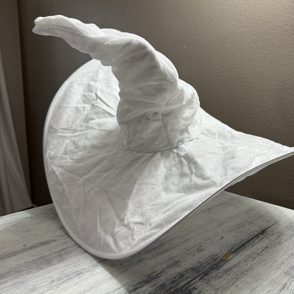 Large White Halloween Witch Hat