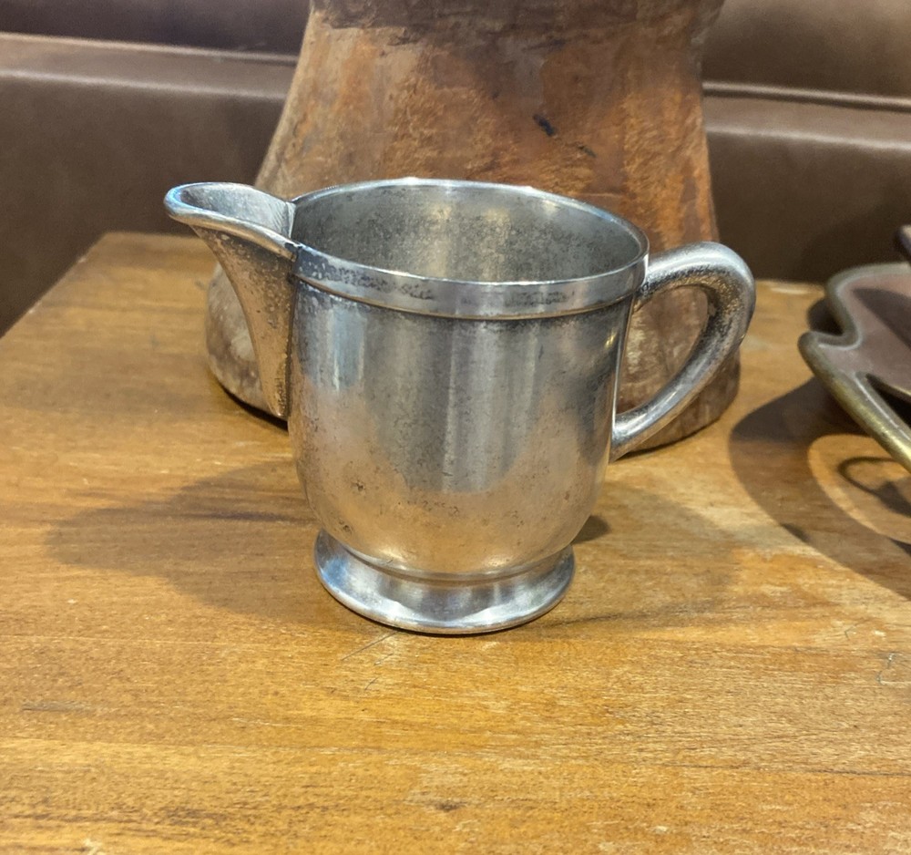 Will Rogers Nickel Silver Pitcher