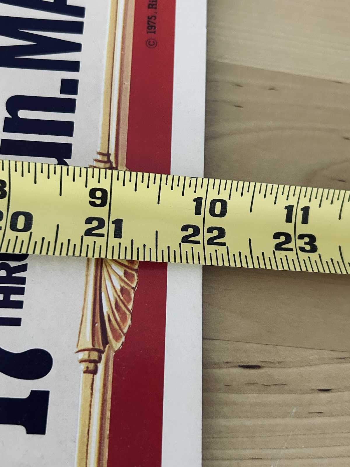 Vtg 1975 Ringling Bros Barnum & Bailey Circus Poster Portland Maine 200 Years