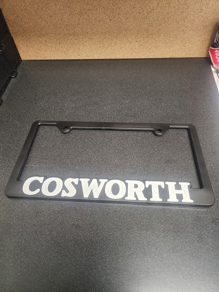 Cosworth License Plate Frame