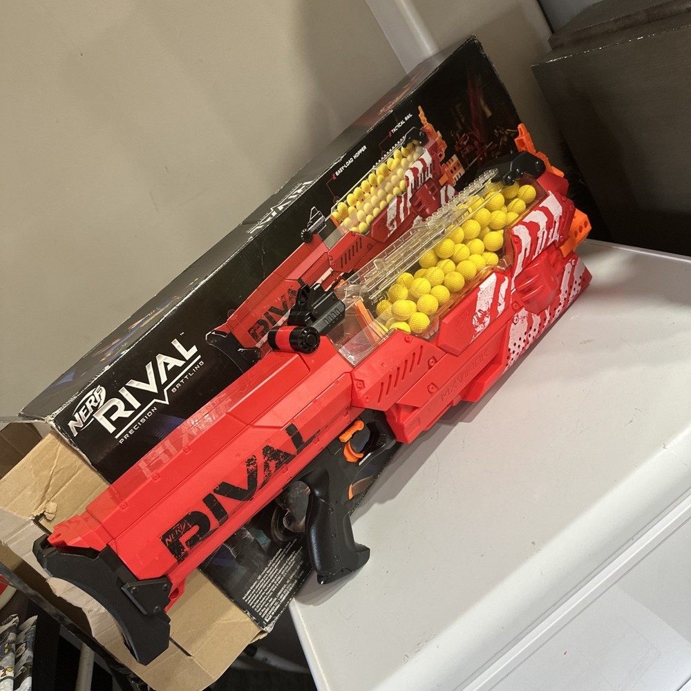 NERF RIVAL precision Battling 100x High Impact Rounds - RED