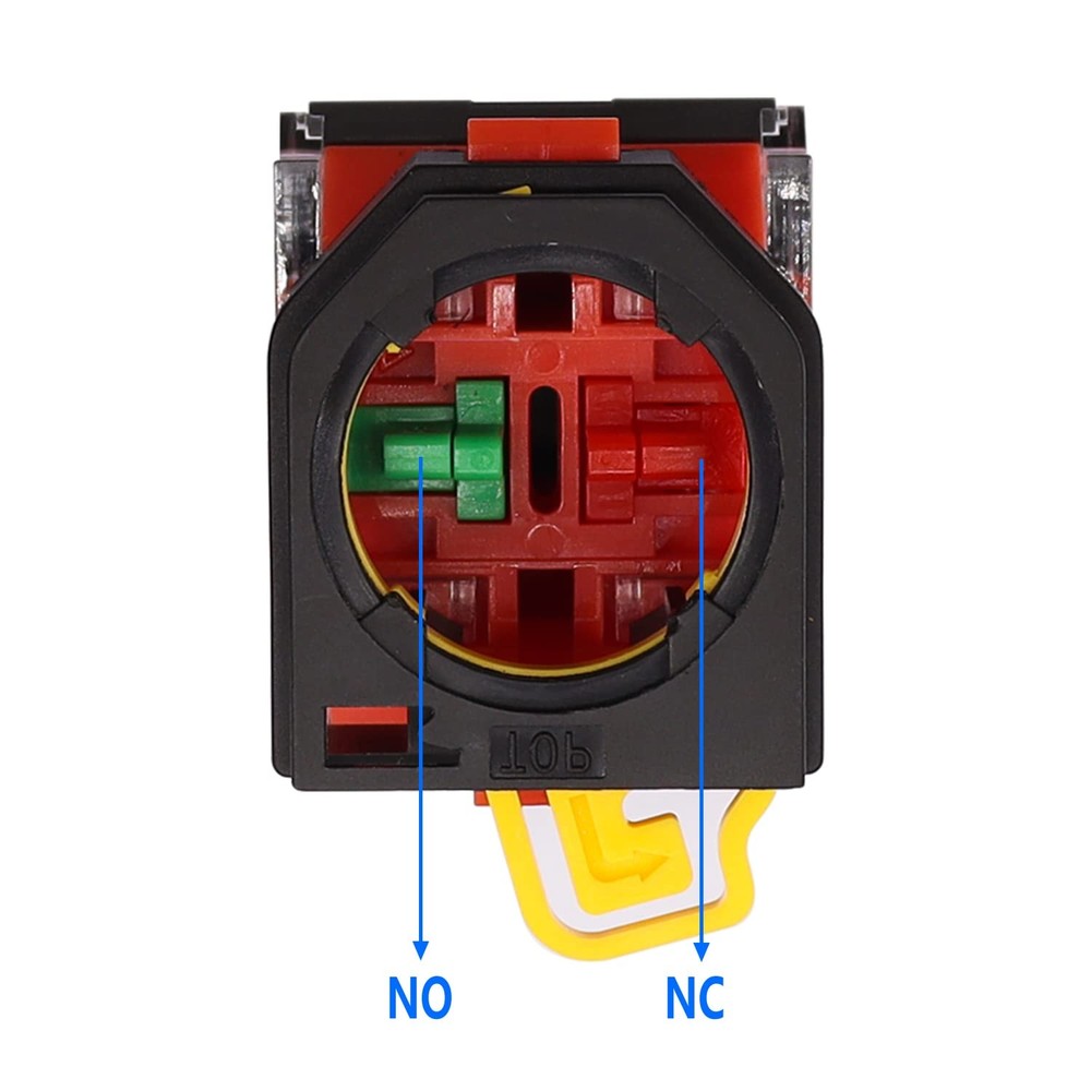 mxuteuk Momentary Push Button Switch Station Box Exit Green-B