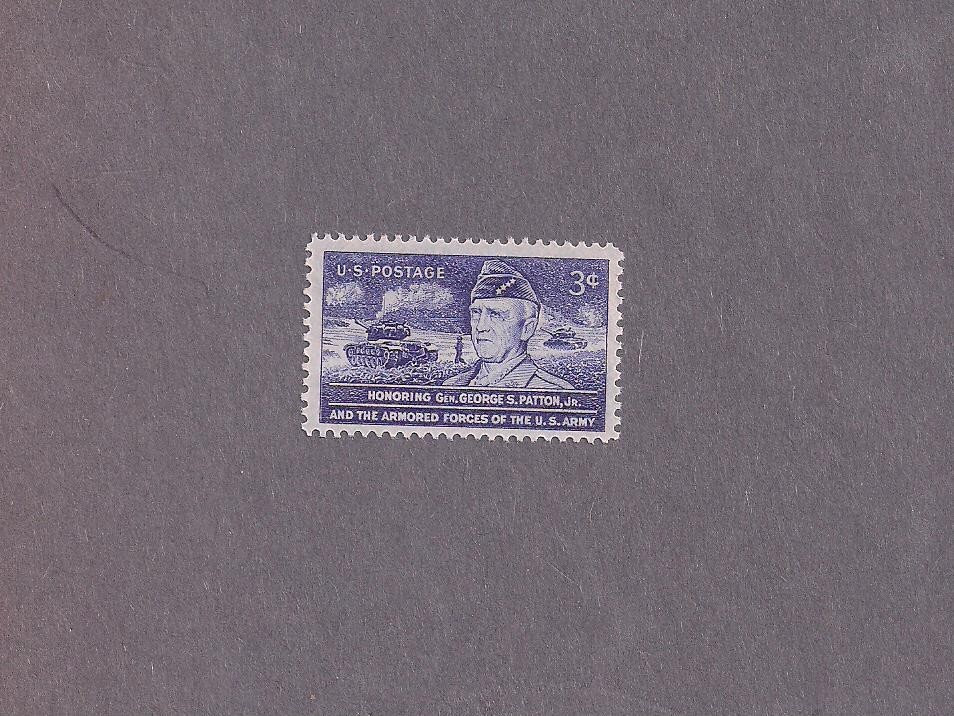 #1026 General George S. Patton Issue mint NHOG