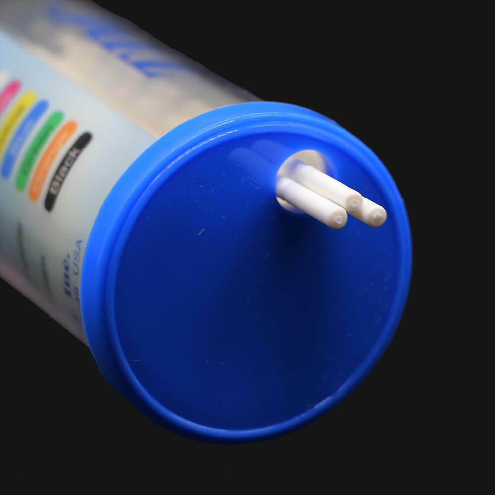 100pcs Disposable Micro Applicator Brushes, Dental Bendable Superfine Tip, White