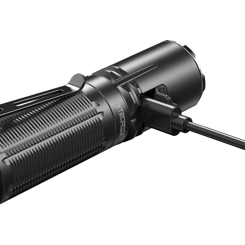 Klarus XT2CR Pro Tactical Flashlight Rechargeable Resists Water/Impact Strobe