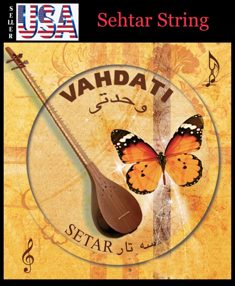 2 in 1 STRING and PARDEH SEHTAR, SETAR, SITAR, SEH TAR - سیم و پرده سه تار