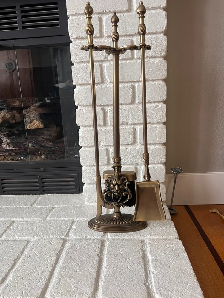 The Hearth Collection Fireplace Tool Set - Style: Tiffany