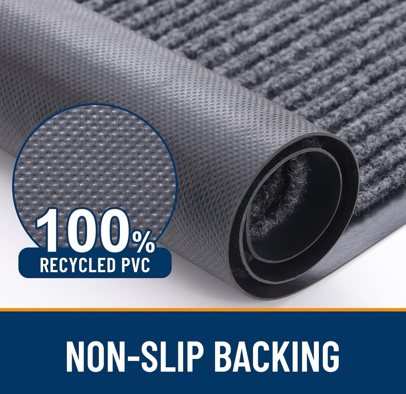 Indoor Outdoor Door Mat – Heavy Duty Waterproof Front Entrance Rug